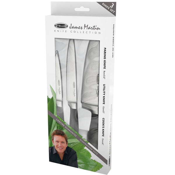 James Martin 3 Piece Knife Set