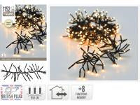 LED Lights 1152 Clusterlights Warm White