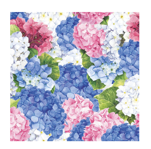 Pack of 20 Napkins 33 x 33 - Ortensie