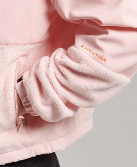 Code Hybrid Trekker Jacket - Pink Sunset