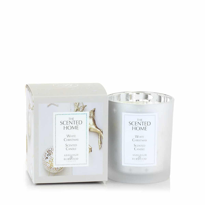 White Christmas Jar Candle 225g