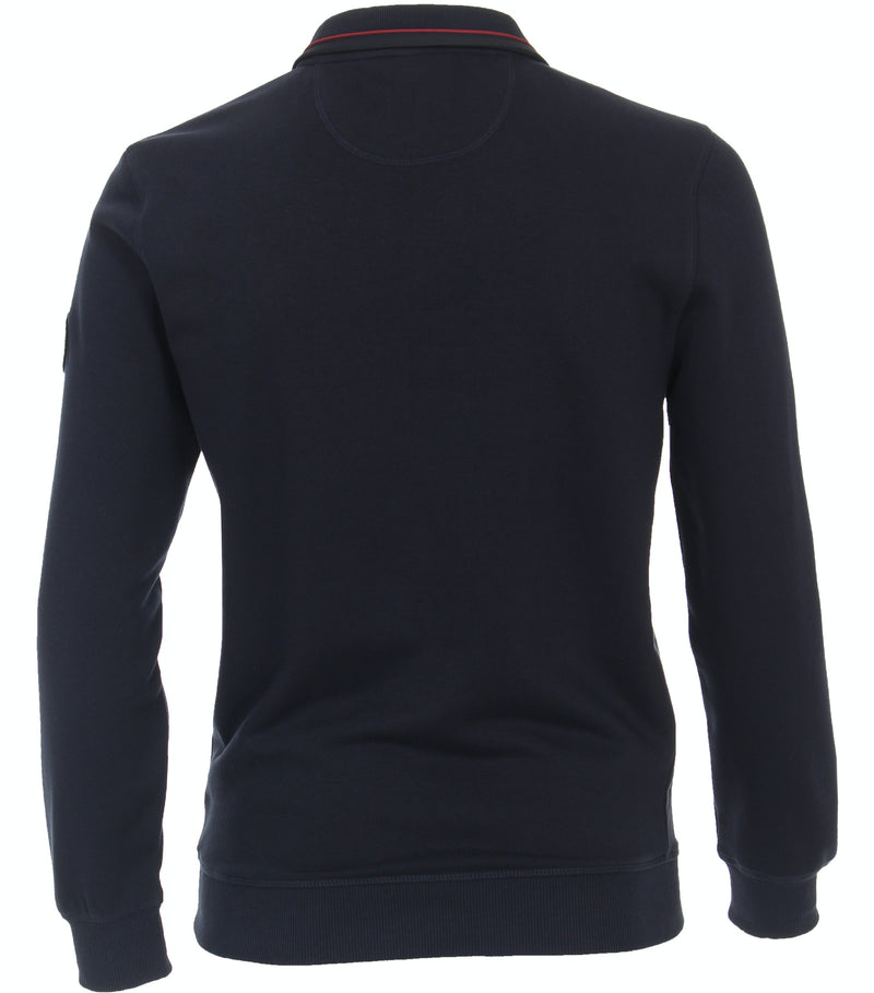 Plain Troyer Jumper - Night Blue