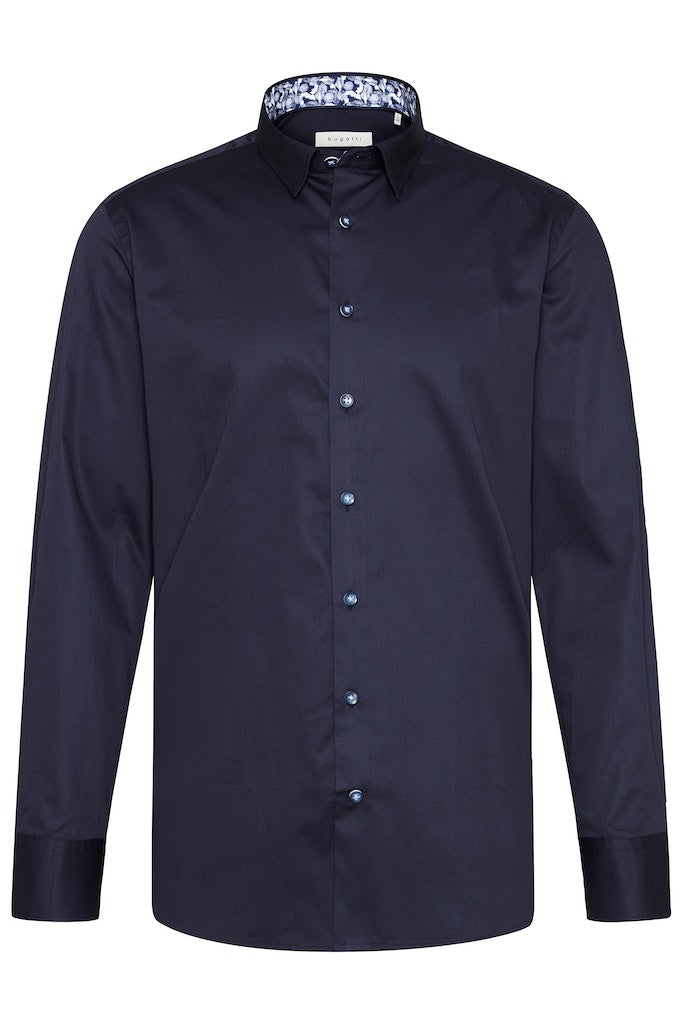 Long Sleeve Casual Shirt - Navy