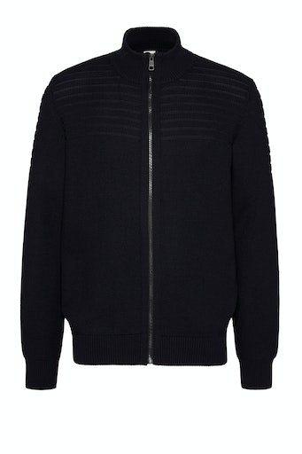 Full Zip Jumper - Navy