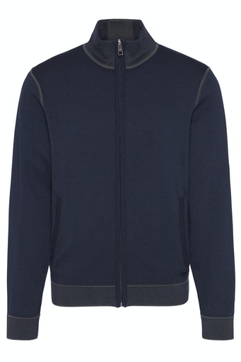 Full Zip Cardigan - Navy