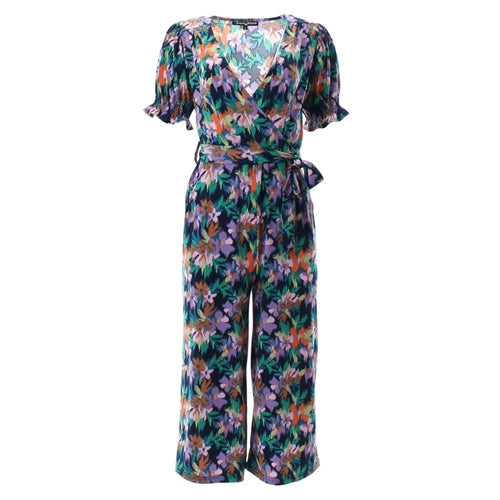 Carly Jumpsuit - Navy Floral