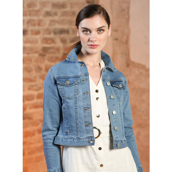 Cathlin Denim Jacket - Summer Indigo