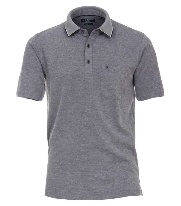 Plain Polo Shirt - Night Blue