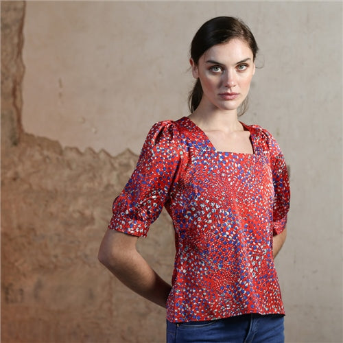 Clea Top - Red