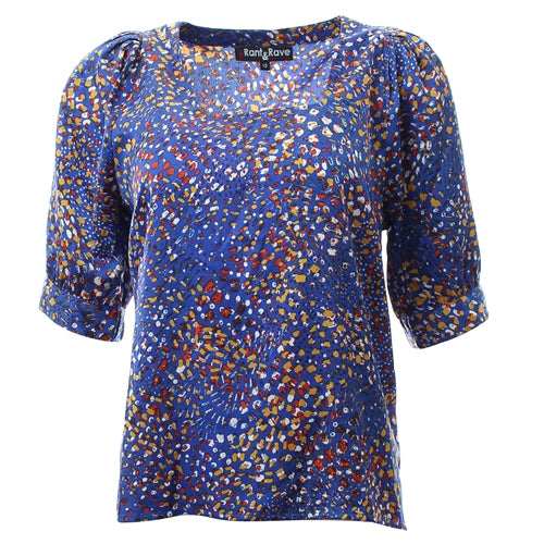 Clea Top - Blue