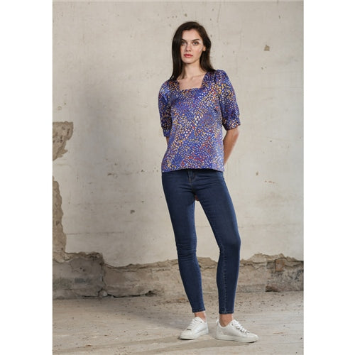 Clea Top - Blue