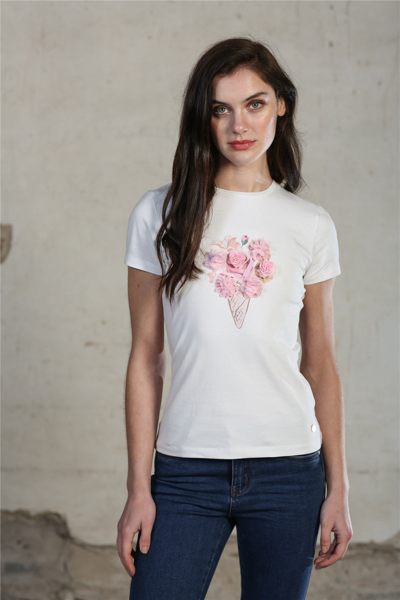 Darcy T-shirt - White