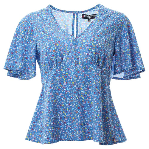 Erin Top - Blue