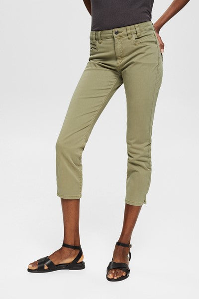 Capri Jean - Light Khaki