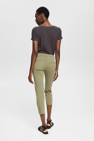 Capri Jean - Light Khaki