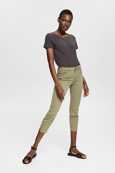 Capri Jean - Light Khaki