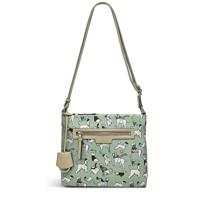 Off On An Adventure Small Ziptop Bag - Green