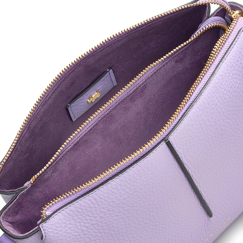 Hillgate Place Chain Ziptop Crossbody - Lavender