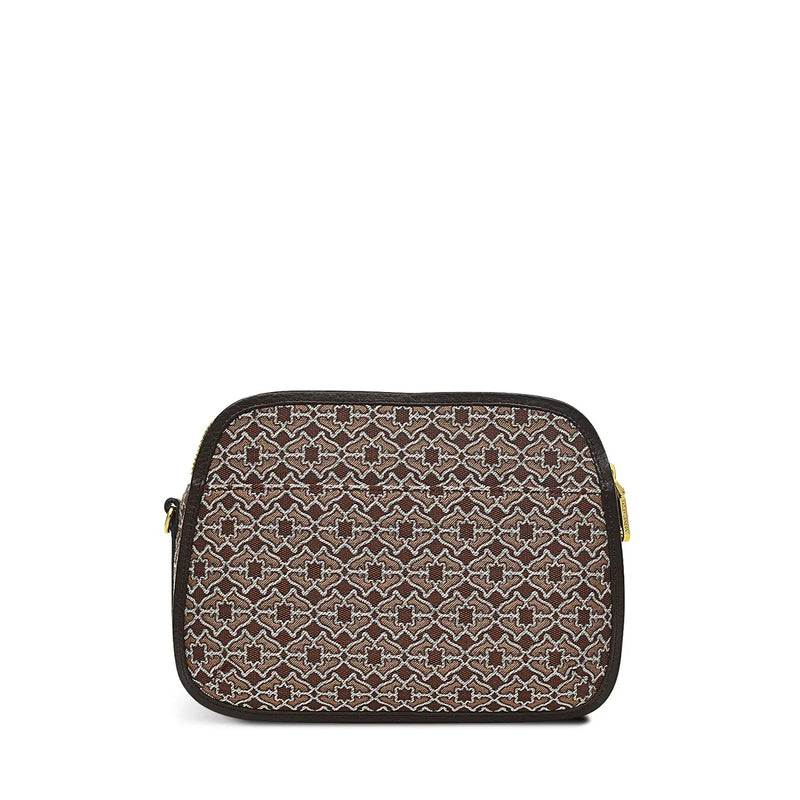 Dukes Place Med Ziptop Crossbody - Tortoise