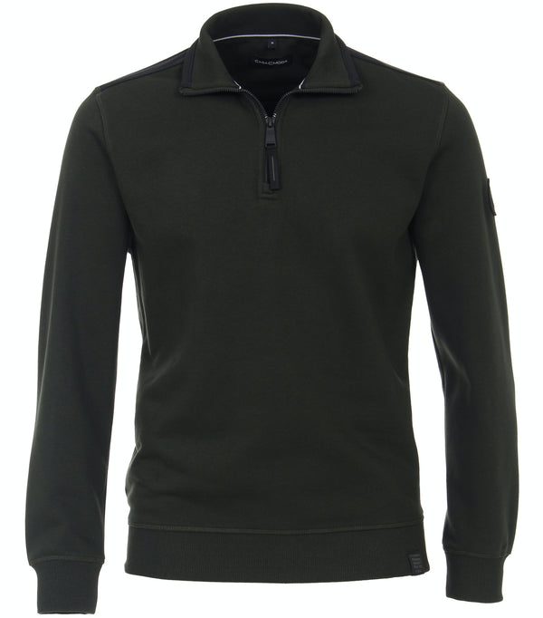 Plain Troyer Jumper - Green