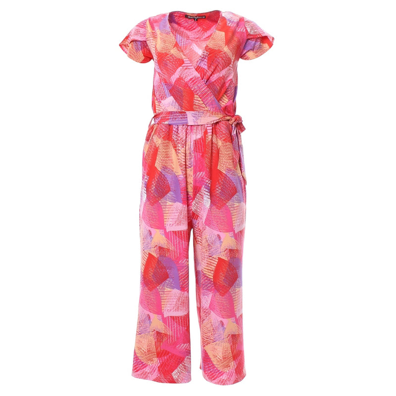 Jerri Jumpsuit - Pink Red