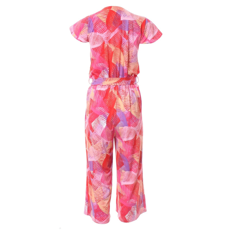 Jerri Jumpsuit - Pink Red