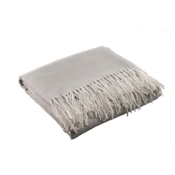 Pearl Grey Throw