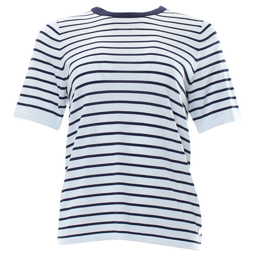 Robin Stripe Top - Navy/white