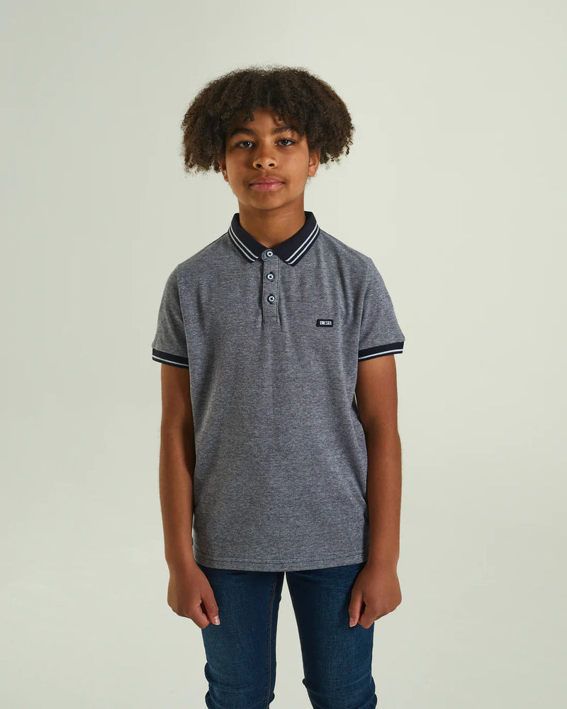 Mac Birdseye Polo - Navy