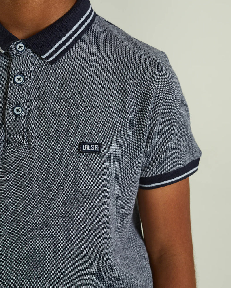 Mac Birdseye Polo - Navy