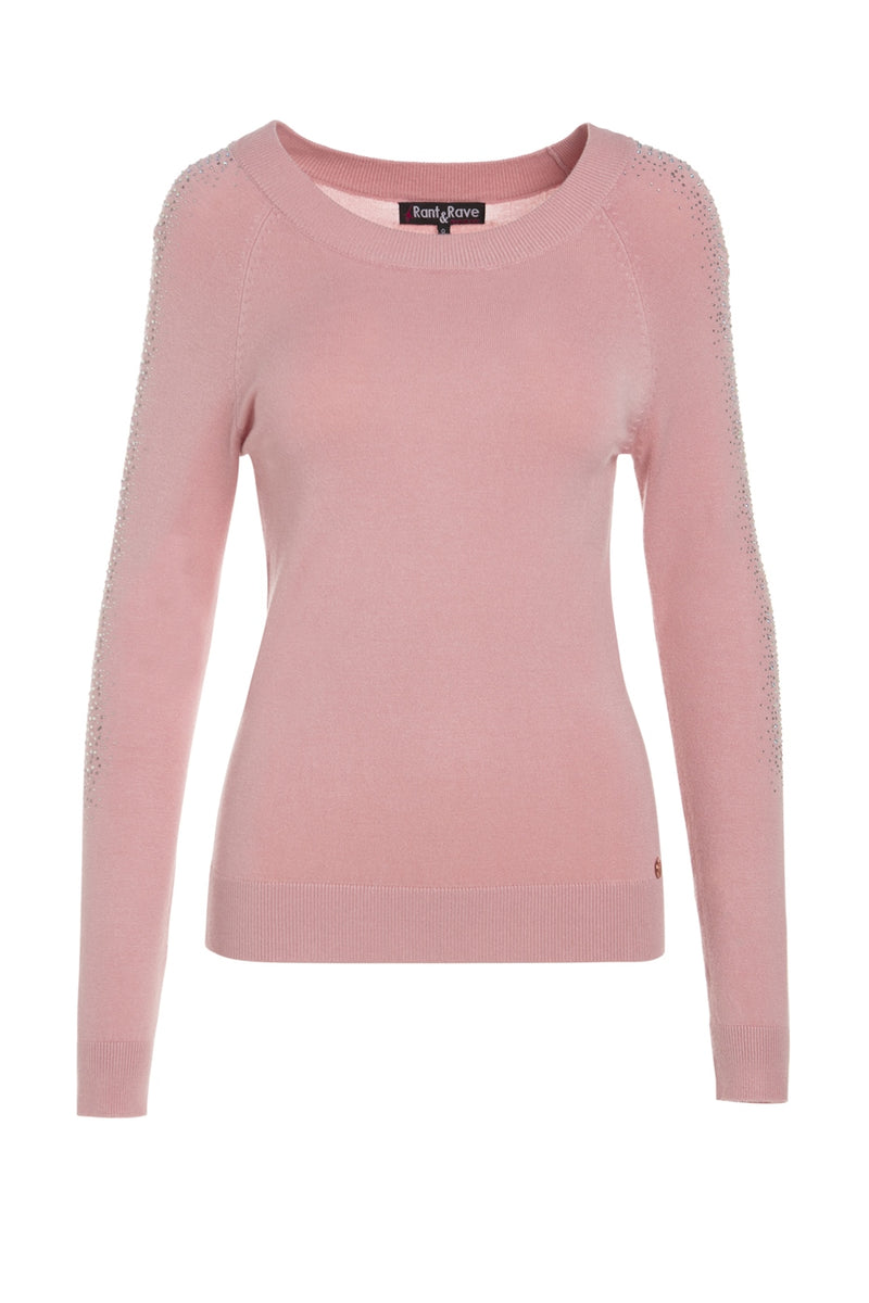 Eileen Diamante Jumper - Pink