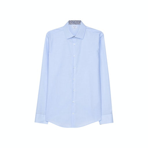 Shaped Fit Shirt - Light Blue