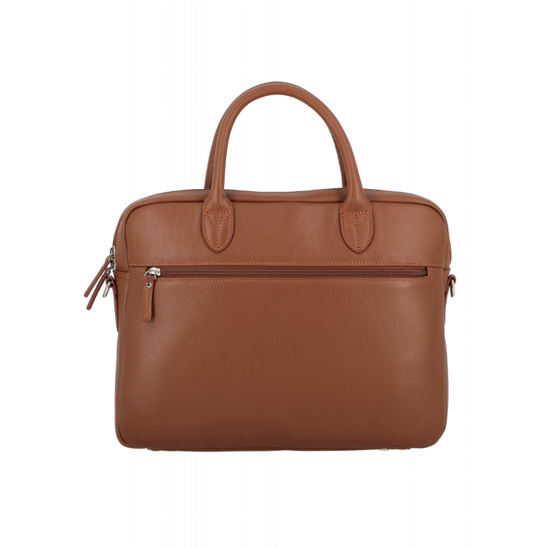 Uppsala Soft 36cm Briefcase - Caramel