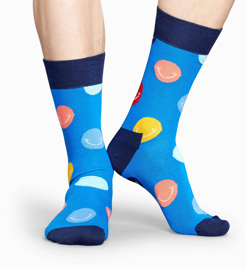 Skiers Sock - Blue Skiers