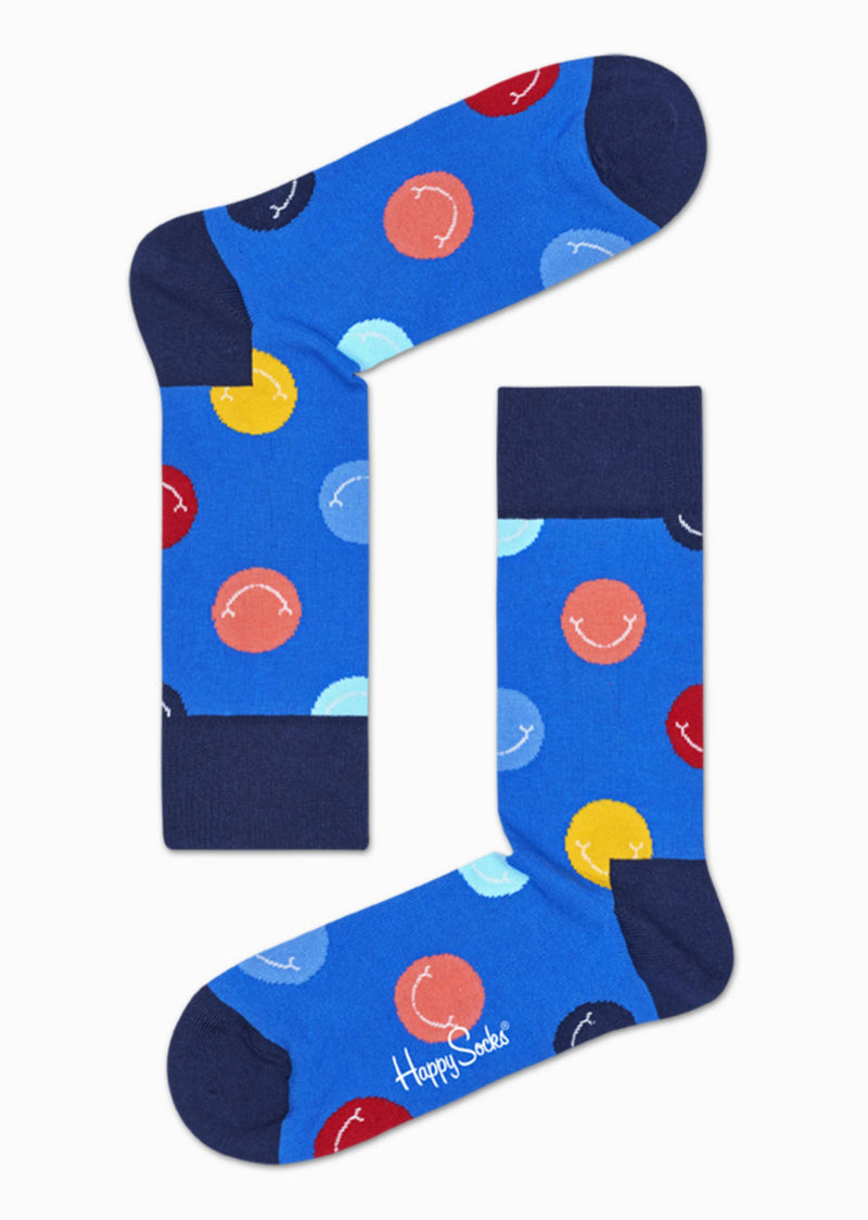 Skiers Sock - Blue Skiers