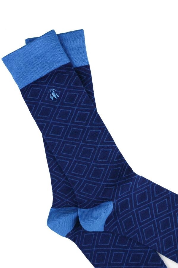 Diamond Sock - Blue