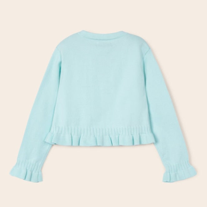 Knit Cardigan - Aqua