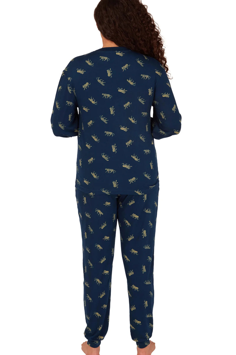 Tiger Soft Feel Pyjama - Ocean