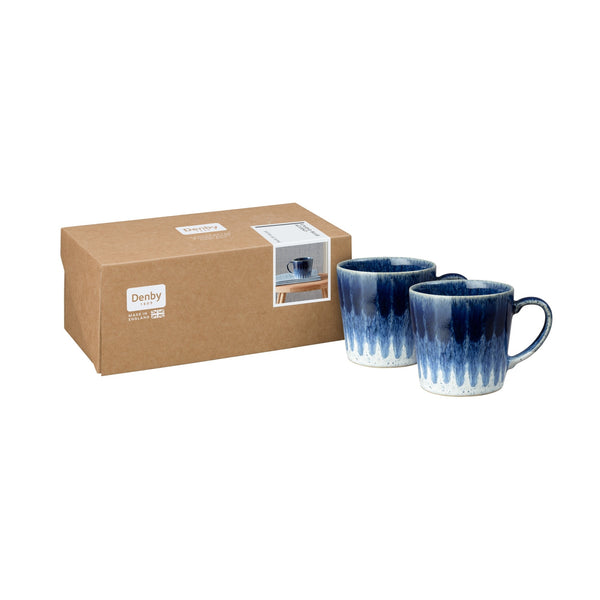 Studio Blue Accent Set of 2 Mugs