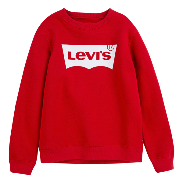 Boys Batwing Sweater Levis Red white